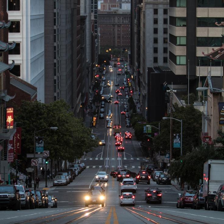 City skyline in Lisbon, Portugal